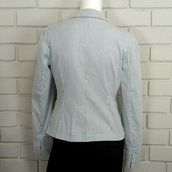 Gap Striped Blazer. Sz 4 - Picture 8 of 13